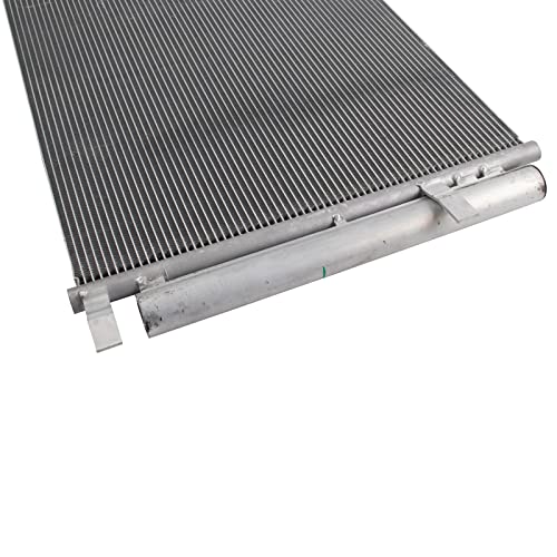 Image of TRQ A /C Condenser and Receiver Drier Assembly Compatible with 2013-18 Hyundai Santa Fe Sport L4 2.0L 2016-18 Kia Sorento L4 2.0L