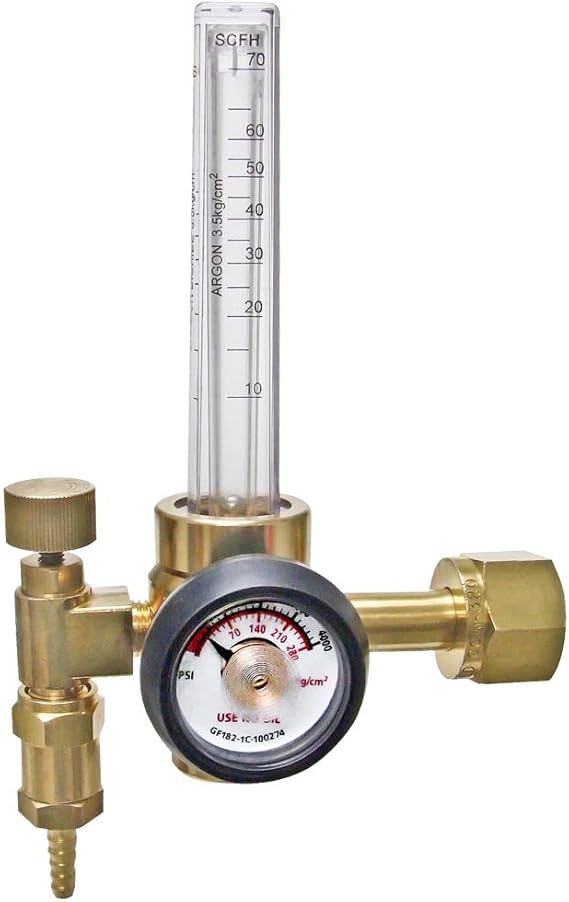 Business & Industrial WRFCO2 CO2 Single Stage regulator with flow meter