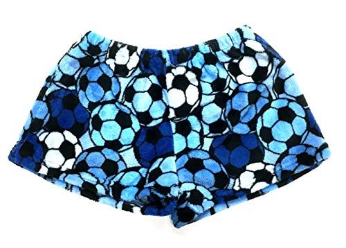 Confetti and Friends – Short de pijama felpudo, Blue Soccer, 7-8