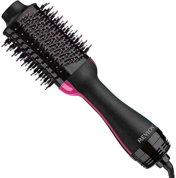 REVLON 2-in-1 Pro Collection Salon One Step Hair Dryer and Volumiser, Black