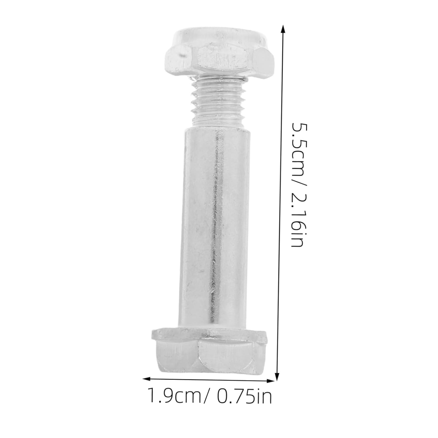 Healifty 1 Set Air Compressor Accessory: Air Compressor Wheel Bolts and Lock Nut - Caster Wheel Bolts Tightening Nuts - Easy Maintenance