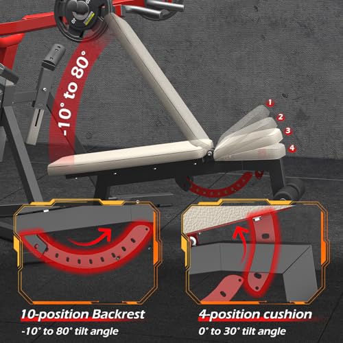 3-in-1 Adjustable Weight Bench Chest Press Workout Machine for Home Gym, Incline Decline Flat Bench Press, Heavy Duty Steel Frame Upper Body Workout Home Gym Equipment