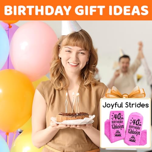 Image of HAPPYPOP Birthday Gift Ideas - Socks for 30 40 60 70 Years Old Women Female