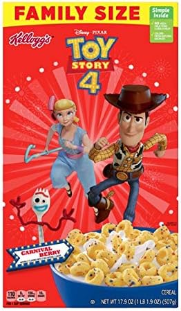 Toy Story 4 Cereal, Carnival Berry, Family Size 17.9 oz