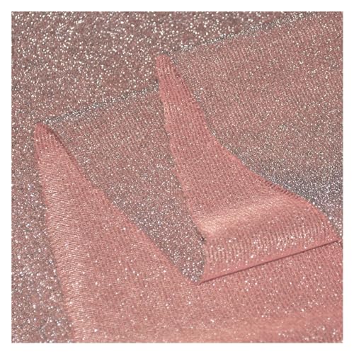 Tissu pailleté en polyester métallisé multicolore de 15,5m x 150cm
