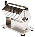 Produktbild RICOO Edelstahl Gastro Currywurstschneider RGS103 Hand Wurstschneider Bratwurstschneider Manuell Imbiss Cutter Hand-Currywurst-Schneider Handcurrywurstschneider Wurstzerkleinerer Curry