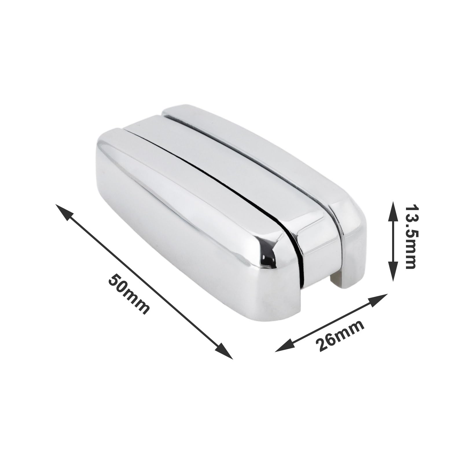 SG Store 2pcs Zinc Alloy Hideaway Hook Folding Coat Hooks 50 x 26 x 13.5mm for Closet Bathroom Kitchen Garage Jacket Towel Keys Silver (Screwless) - Image 4
