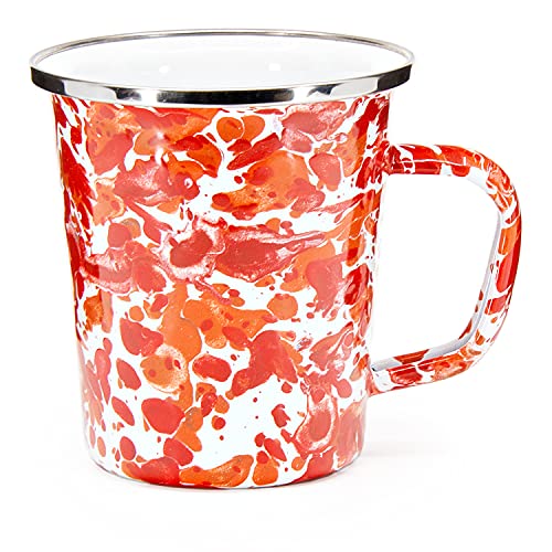 Golden Rabbit Enamelware Latte Coffee or Tea Mugs, 16 ounce, Sunset, Set of 4 by Golden Rabbit - Image 2