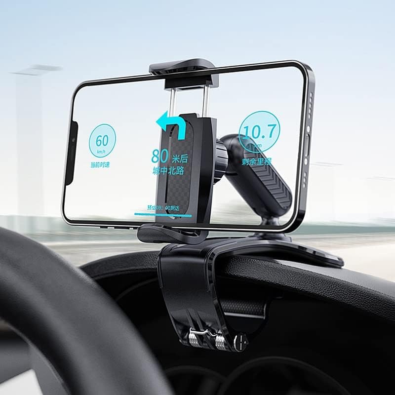 na car dashboard phone holder universal car gps holder clip rotatable car holder