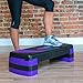 PRISP Step para Fitness 78 cm; Ajustable en 3 Alturas (10/15/20cm); Stepper...