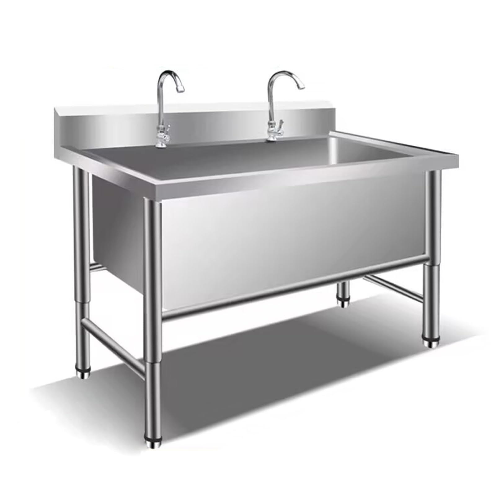 一層シンク、蛇口付きですぐ使えます