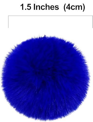 Miniatura 2 de MIUPOO Bolas de pompones para manualidades, accesorio de disfraz de pompones, bolas de pompones para artes y decoración de manualidades creativas,