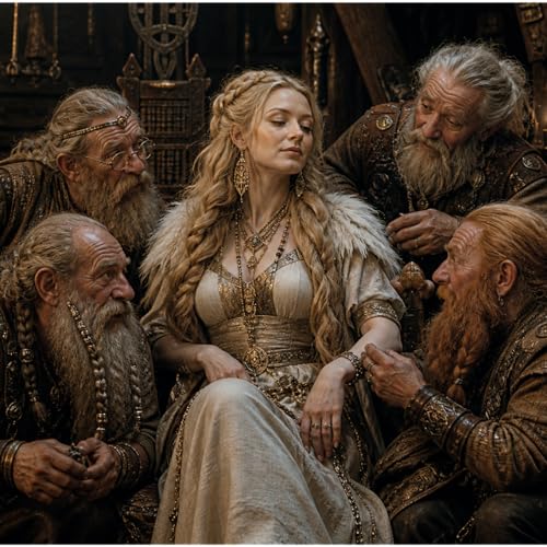 When Freyja the goddess allowed 4 dwarves to have their way with her in bed in trade for a necklace