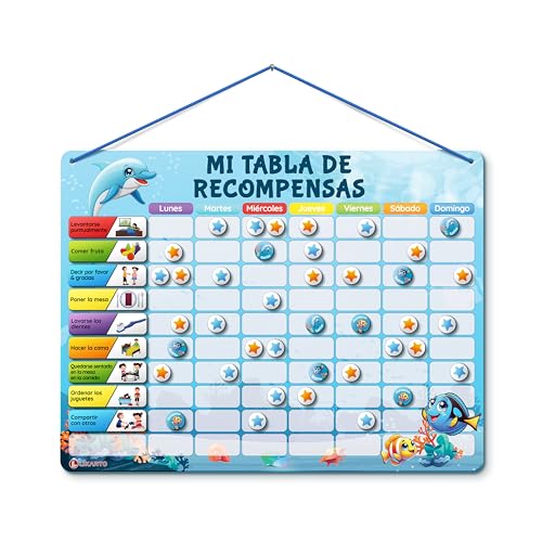 Tabla de recompensas para niños