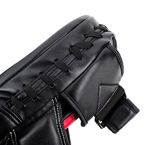 Ufc Long Curved Focus Mitts (1 Pair) Focus Mitts, Black #TOP3