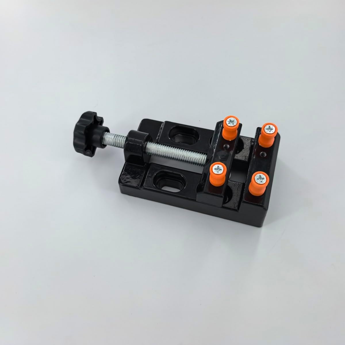 Mini Bench Vice Clamp Mini Flat Clamp Opening Parallel Table Vise for Watch Repairing Sculpture Craft Jewelry DIY Carving Tool