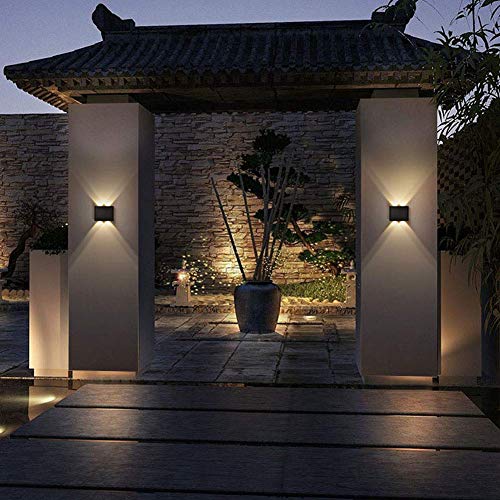 Evita la oscuridad en exteriores con los apliques de pared para exteriores LED IP65 impermeables 5