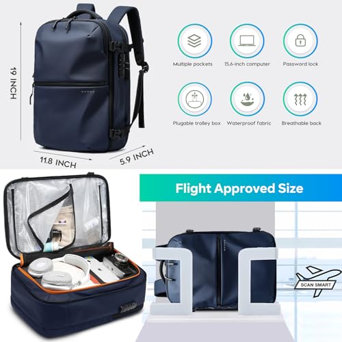 Image of BANGE Sleek Fashion Backpack Combines Anti-Theft Security with Lightweight Comfort for Trendy Travelers