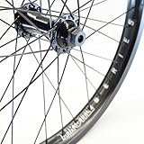 Eastern Bikes Throttle 20 Inch BMX Wheel – Double Wall Rim, Sealed Bearing Hub, Front or Rear, BMX Freestyle Wheel (Black, Front (3/8")) (Black, Rear (14mm)) - Image 2