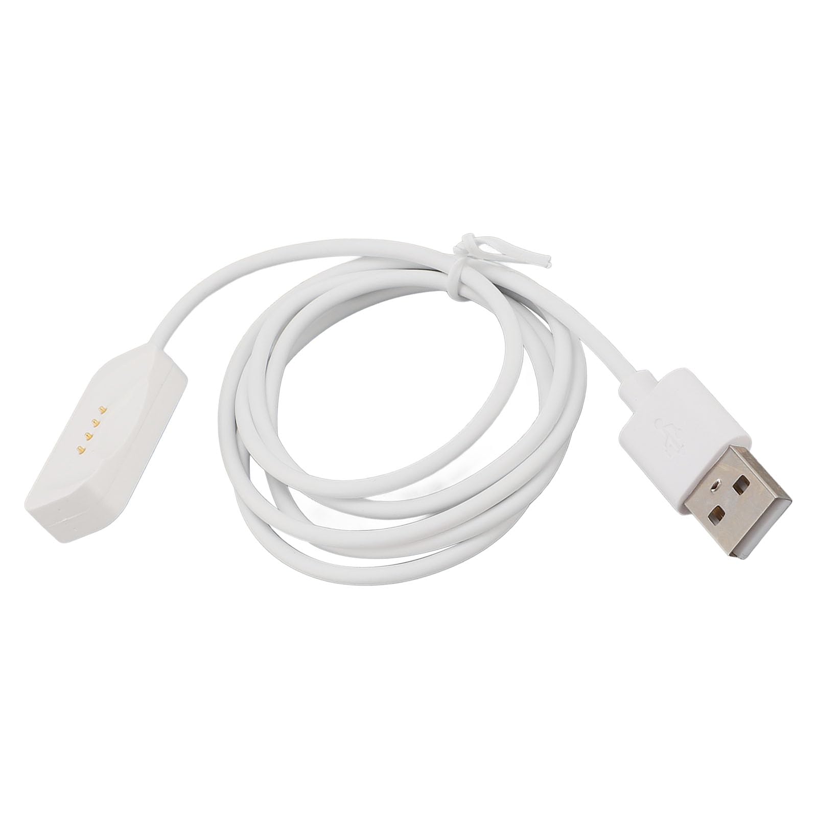Kabel ładowarki USB do X///Zegarka do Smartwatcha, Wymienna ładowarka Kablowa USB, ładowanie Magnetyczne, 3,3 Stopy (WHITE)