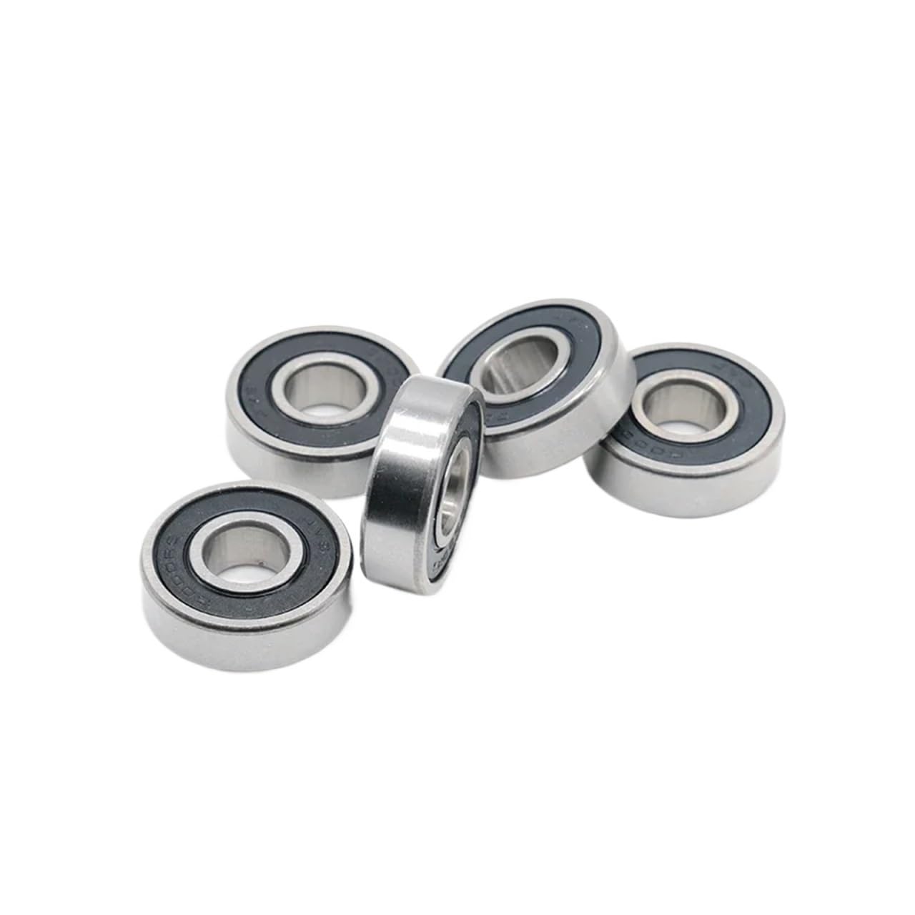Lot de 4 roulements à billes 6000-2RS 10 x 26 x 8 mm for pivot de cadre de vélo(4P609RS)