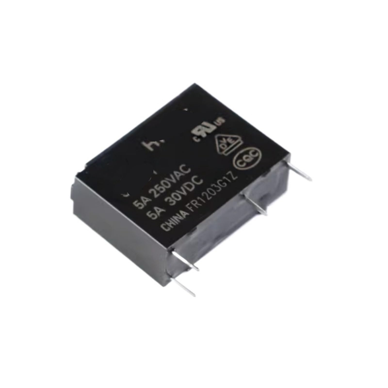 Relé de 5A 250V HF46F-005-HS1 de 4 pines con opciones de voltaje 5V 12V y 24V 2