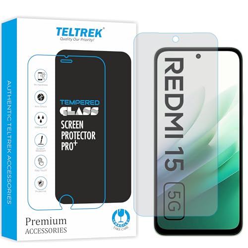 Image of Matte Anti Glare Screen Guard, Flexible Fiber Screen Protector, Not a Tempered Glass, Impossible ScreenGuard Compatible With Xiaomi Redmi 15 5G