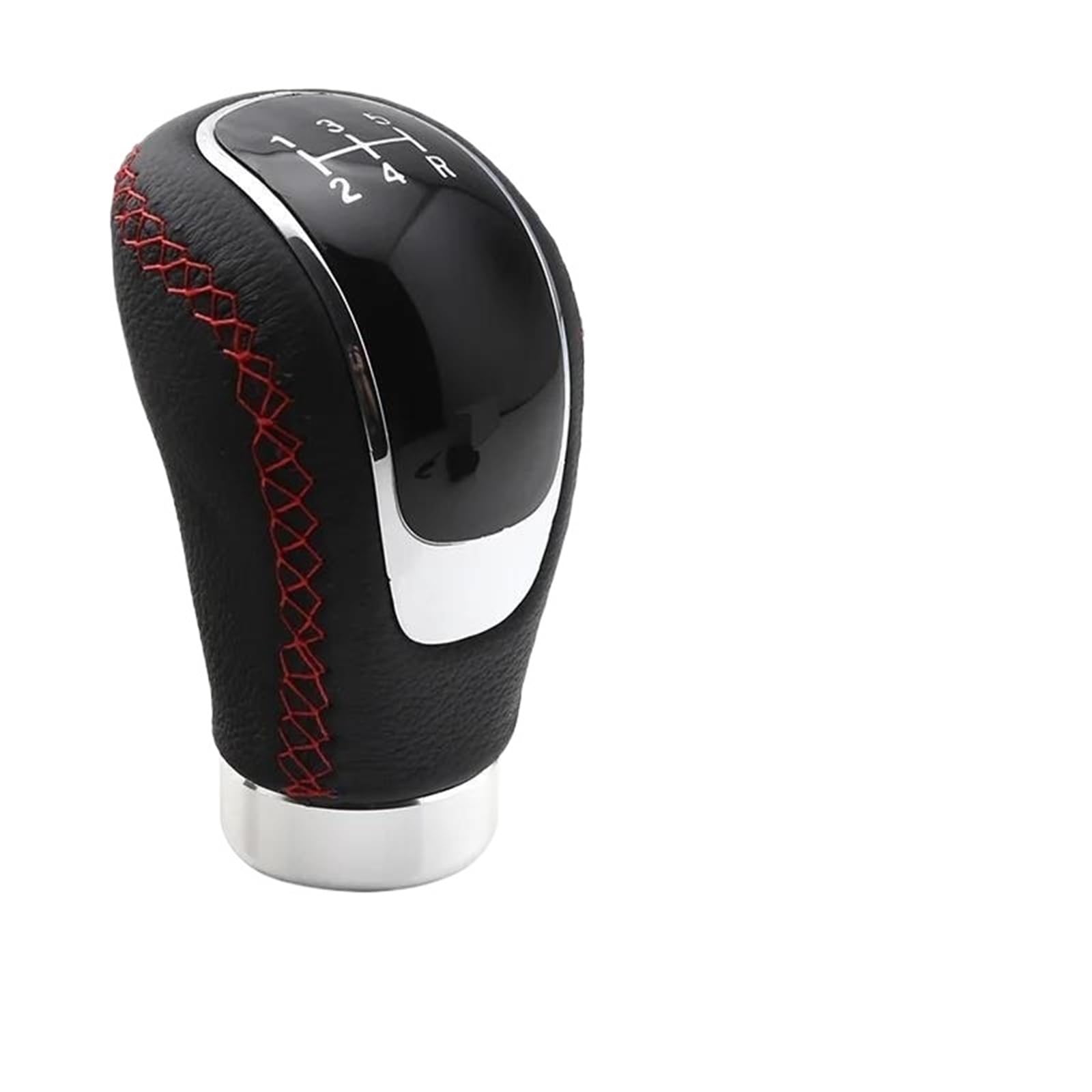 Xzcvtyw Red 5 Speed Car Shift Lever Knob For M8 M10 M11 M12 Car Shift Lever Stick Head(Red)