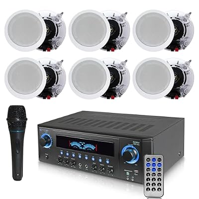 Technical Pro 1000 Watts Professional Home Theater Receiver System Kit