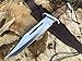 Perkin Nóż myśliwski Bowie nóż z pochwą