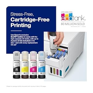 Epson EcoTank ET-2803 Wireless Colour All-in-One Cartridge-Free Supertank Printer with Scan and Copy