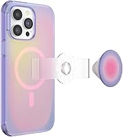 Vista 58 de PopSockets iPhone 14 Plus Case with Phone Grip and Slide Compatible with MagSafe, Phone Case for iPhone 14 Plus, Wireless Charging Compatible - Pink