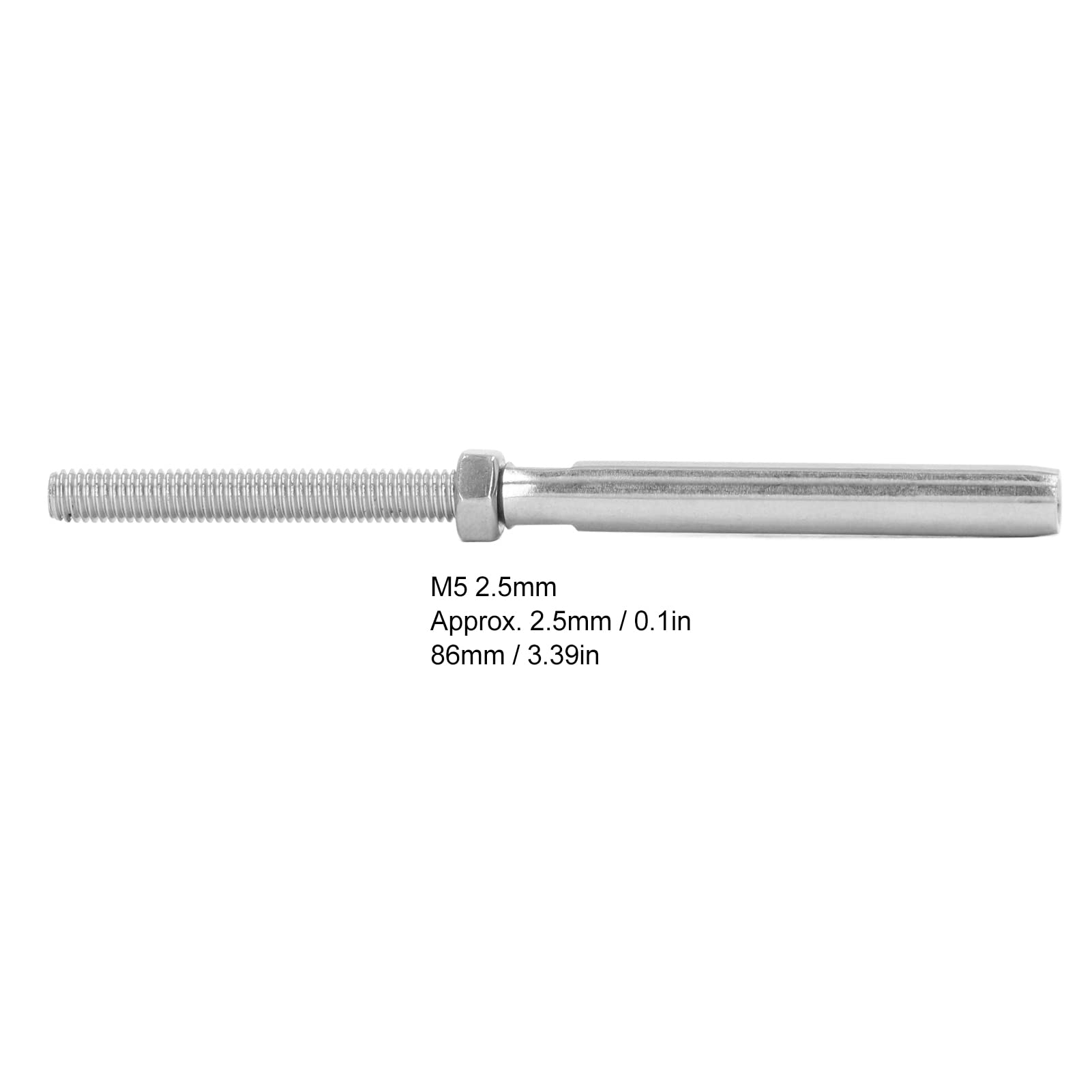 T316 In Acciaio Inox Swage Lag Viti Destra E Sinistra Fili | Per 3/16 - Foto 5