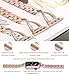 Secbolt Bands Compatible with Apple Watch Band 38mm 40mm 41mm 42mm(Series 10) Iwatch SE Series 10/9/8/7/6/5/4/3/2/1 Women Dressy Jewelry Stainless Steel Accessories Wristband Strap, Champagne Gold for Series 1&2 Gold Watch