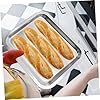 BESTOYARD Roasting Tray Sturdy Stainless Steel Baking Pan for Versatile Serving Bbq Outdoor Use Design for Long Term Durability and Resistance #5