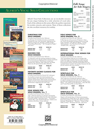 Folk Songs for Solo Singers, Vol. 1 High - Image 2