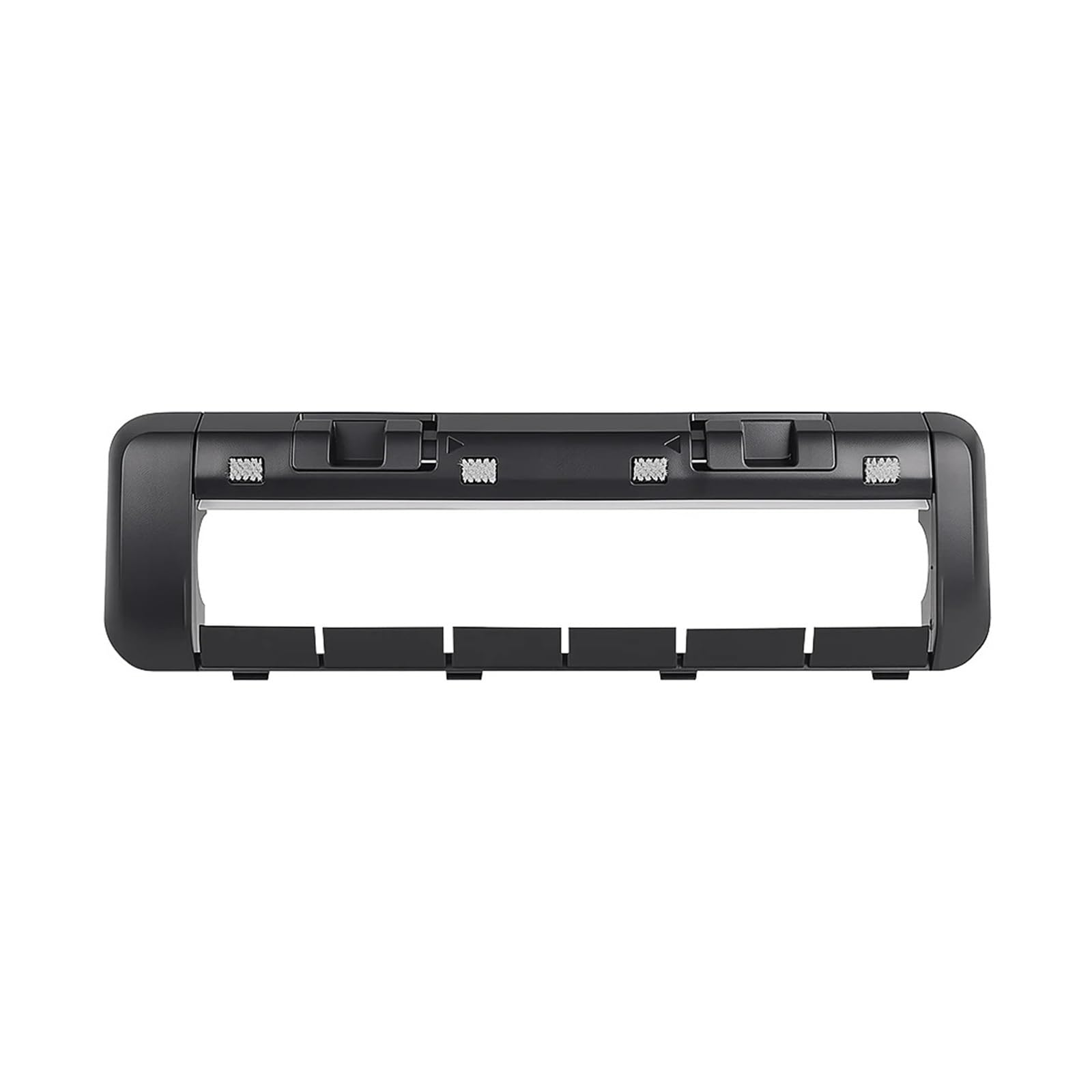 GENTERUN Rubber Roller Main Brush Cover of Sweeping Robot,Compatible For Dreame,X40 S30 X30 X30 X40 X30 Pro X40 Pro D20 Robot Vacuum Cleaner Accessories(Black)