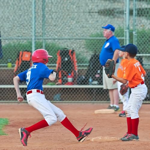 Baseball Socks and Belt Combo Set for Youth Adult Adjustable Softball Belt with Softball Sock Elastic Waist Belt3