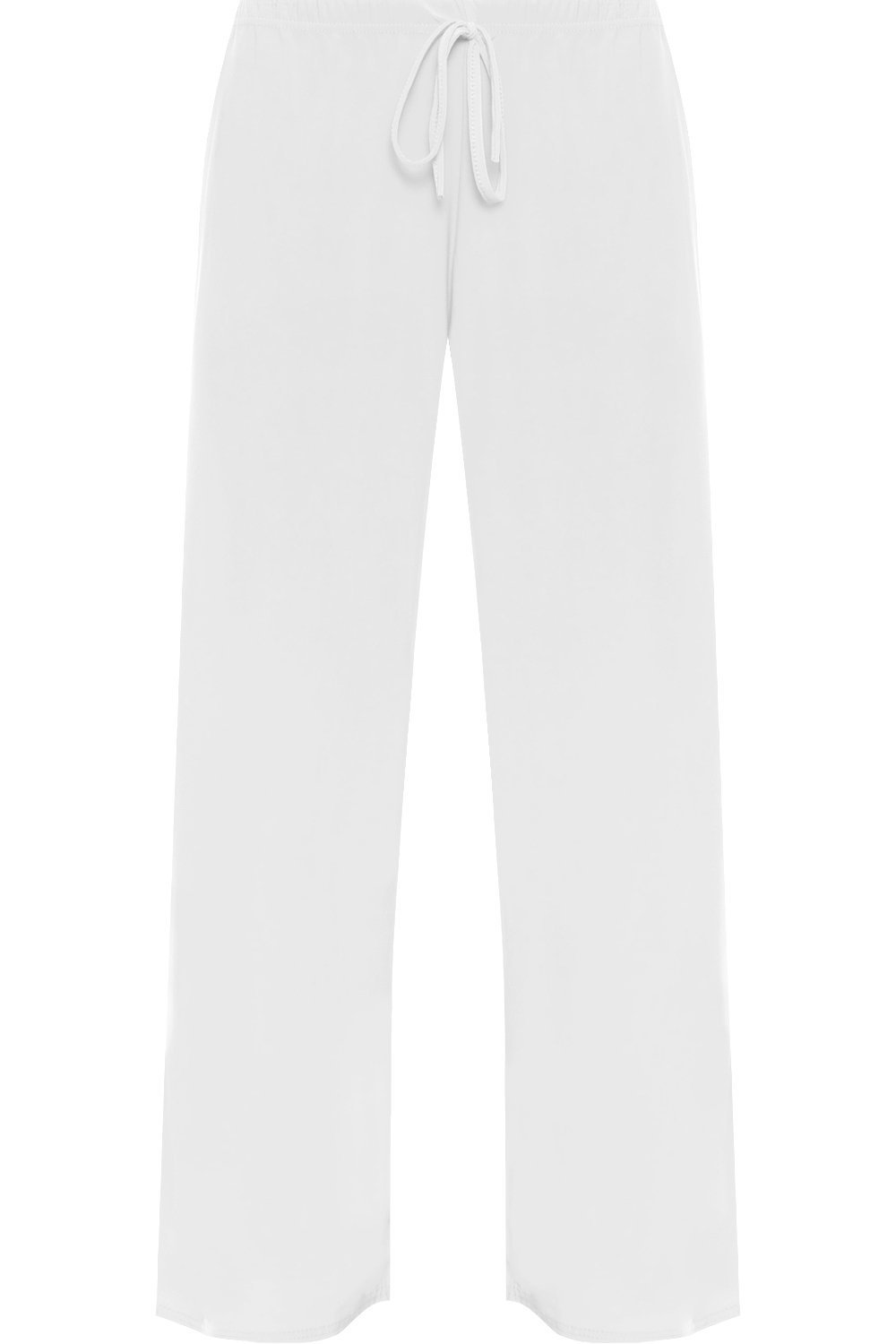 New Ladies Plus Size Palazzo Trousers Womens Baggy Flared Wide Leg Pants Sizes 12-30