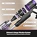 Eureka Cordless Vacuum Cleaner Lightweight, Stick Vacuum Rechargeable for Hardwood, Pet Hair, Black, ReactiClean 410