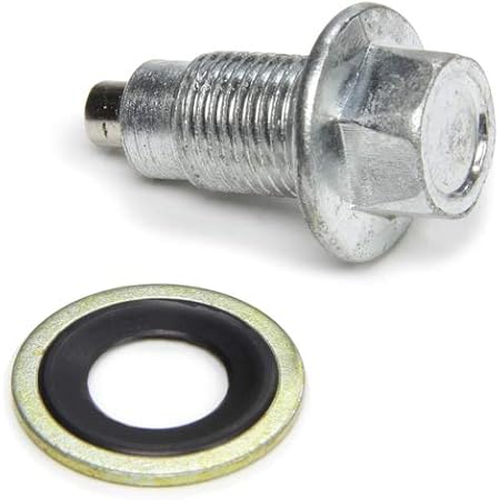 Derale 14000 Magnetic Drain Plug Kit,Black