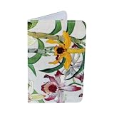 0.465972222 Wild Tropical Orchids Gift Card Holder & Wallet