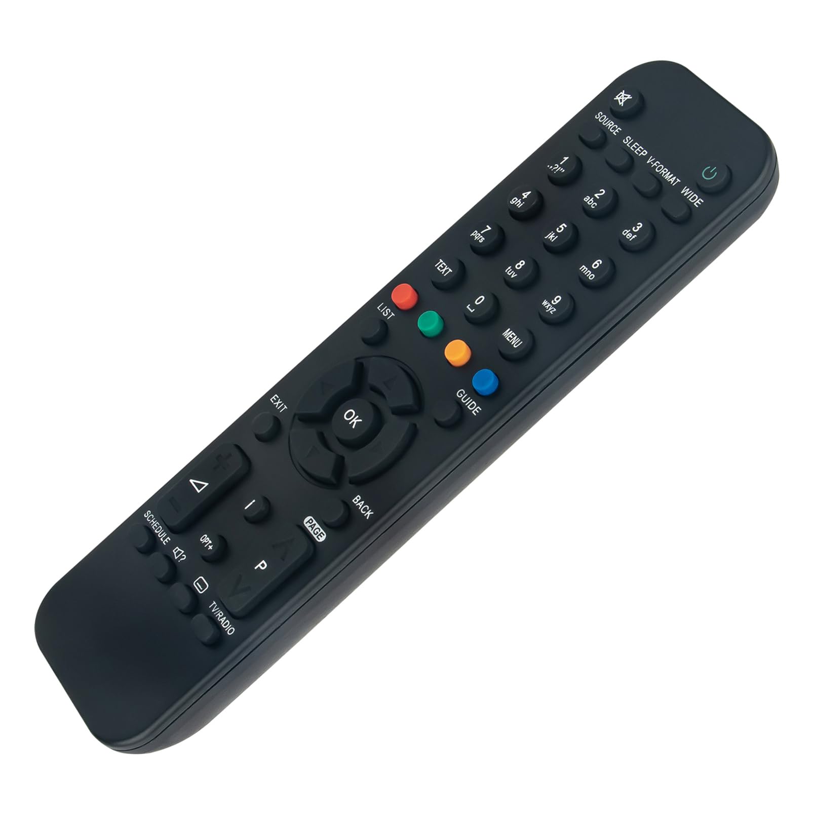 VINABTY RM-F04 Télécommande remplacée Convient pour Humax HD Digital TV Recorder,Modèles compatibles:TN5000 TN5000HD TN5050DR HD-FOXT2 HDR-FOXT2 HDR -Fox T2 HD-Fox-T2 HDR-Fox-T2