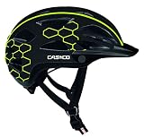 Casco Erwachsene Helm Active-TC, Techno-Schwarz, L, 15.04.0819