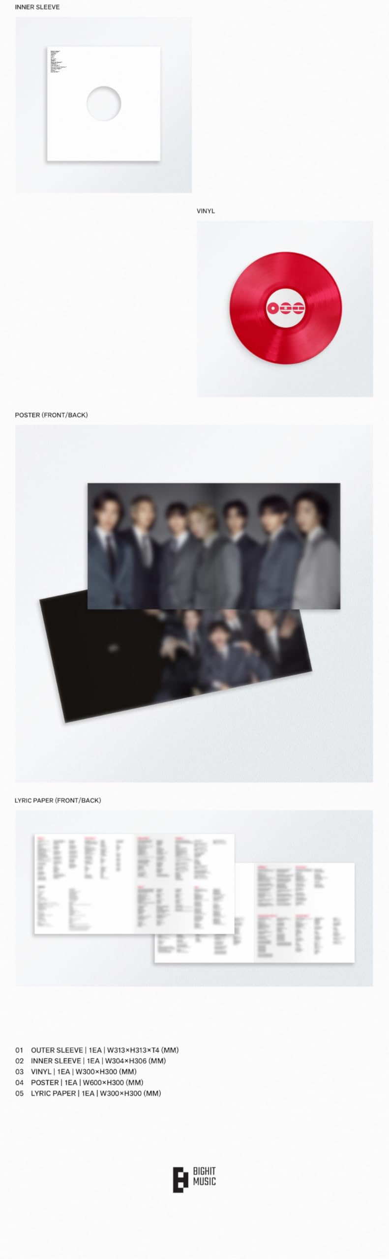 Amazon.co.jp: (LP Group Red Vinyl Version) バンタン BTS ARIRANG