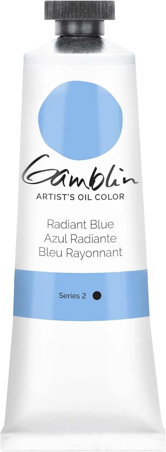 Gamblin Artist Oil Color Radiant Blue 37ml Tube