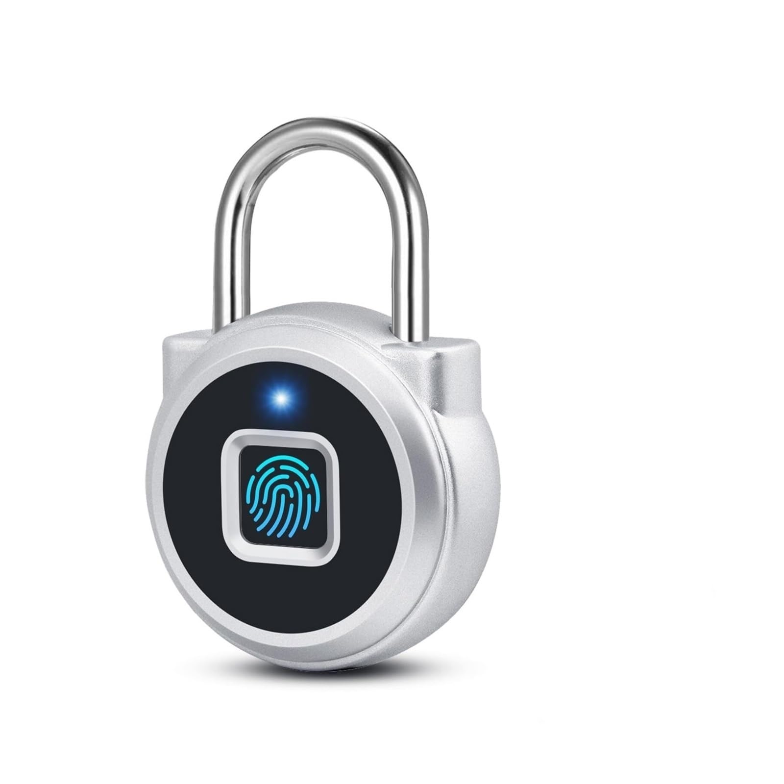 Lock with Fingerprint Biometric Finger Print Padlock with Keyless, Waterproof Smart Padlock for Locker Suitcase smart Door Lock