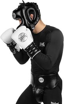 Geezers Elite Pro Bar Faced Headguard – Premium Leather, All-Round Protection & Enhanced Vision, 11 Colours, One Size Fits All