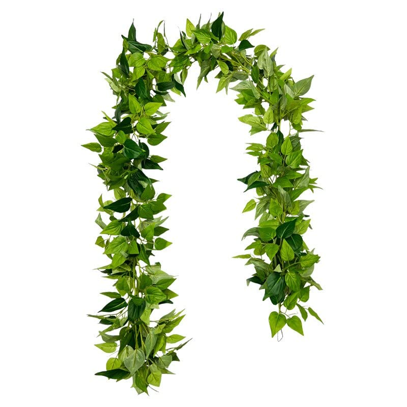 200 cm Eukalyptus künstliche Pflanze Girlande Wandbögen hängende Reben Hochzeit Wohnkultur Kamin Zimmer arrangieren gefälschte Weide Rattan