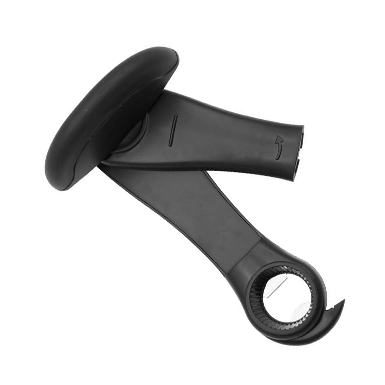carotoe Ergonomic Manual Can Opener with Big Knob and Secure Handle for Simple Safe Opening of Cans Jars and Bottles Hook Can Opener